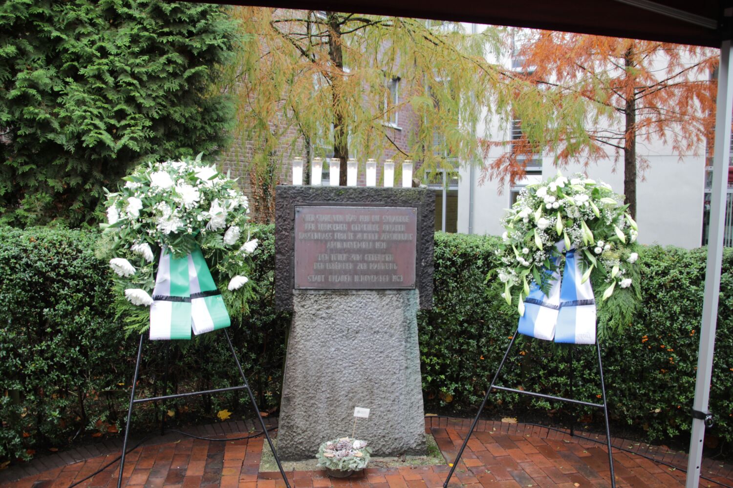 Nie wieder ist jetzt Gedenken an den 9. November 1938 LandratLucas